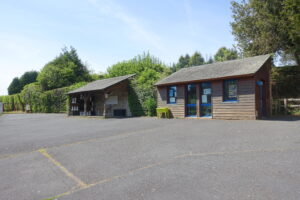 Ecole La source de l'Orange à Fourneville - La cour